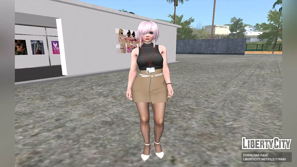 Luna dalam Pakaian Kantor / GTA San Andreas