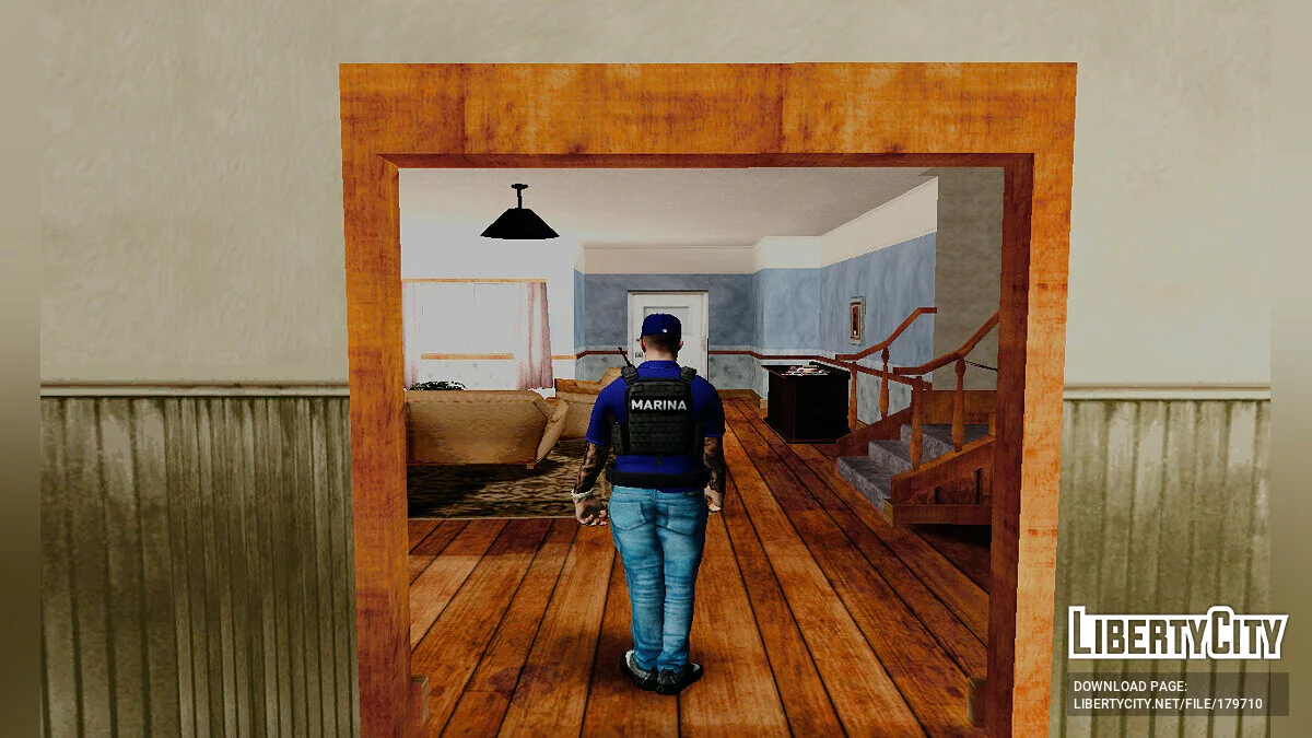 Maña Mno Azul / GTA San Andreas