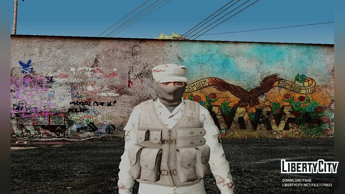 Mexican soldiers (Desert camouflage) / GTA San Andreas