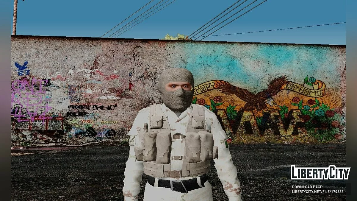Mexican soldiers (Desert camouflage) / GTA San Andreas