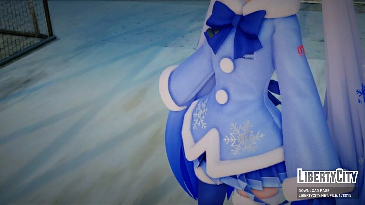 Miku Hatsune - Neige 2012 / GTA San Andreas