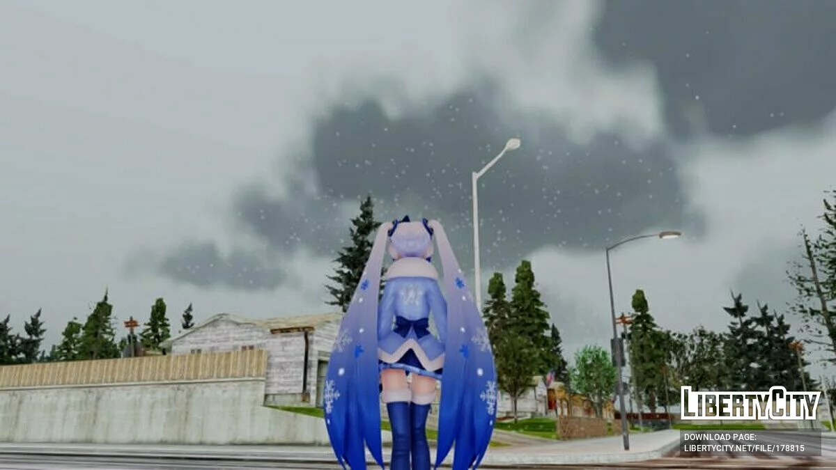 Miku Hatsune - Neige 2012 / GTA San Andreas