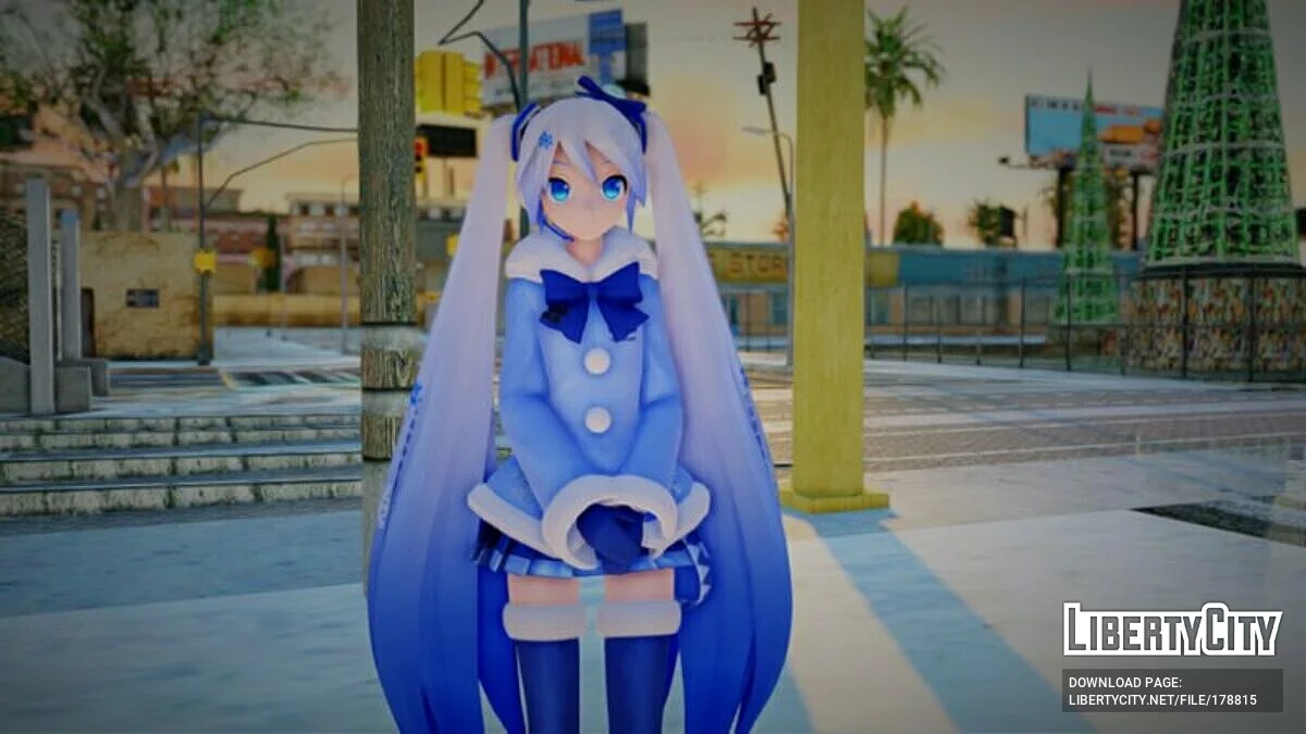 Miku Hatsune - Neige 2012 / GTA San Andreas