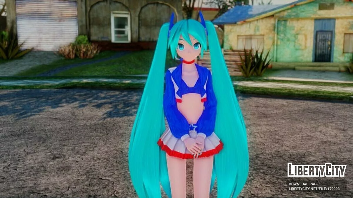 Miku Hatsune / GTA San Andreas