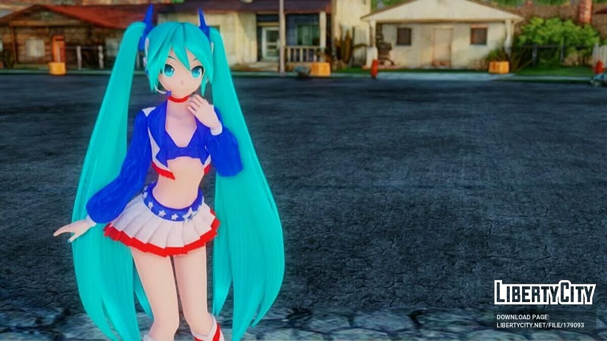 Miku Hatsune / GTA San Andreas