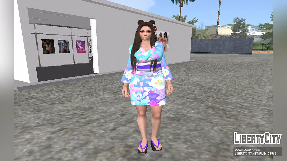 Mai Shiranui - DLC Festival de Verão / GTA San Andreas