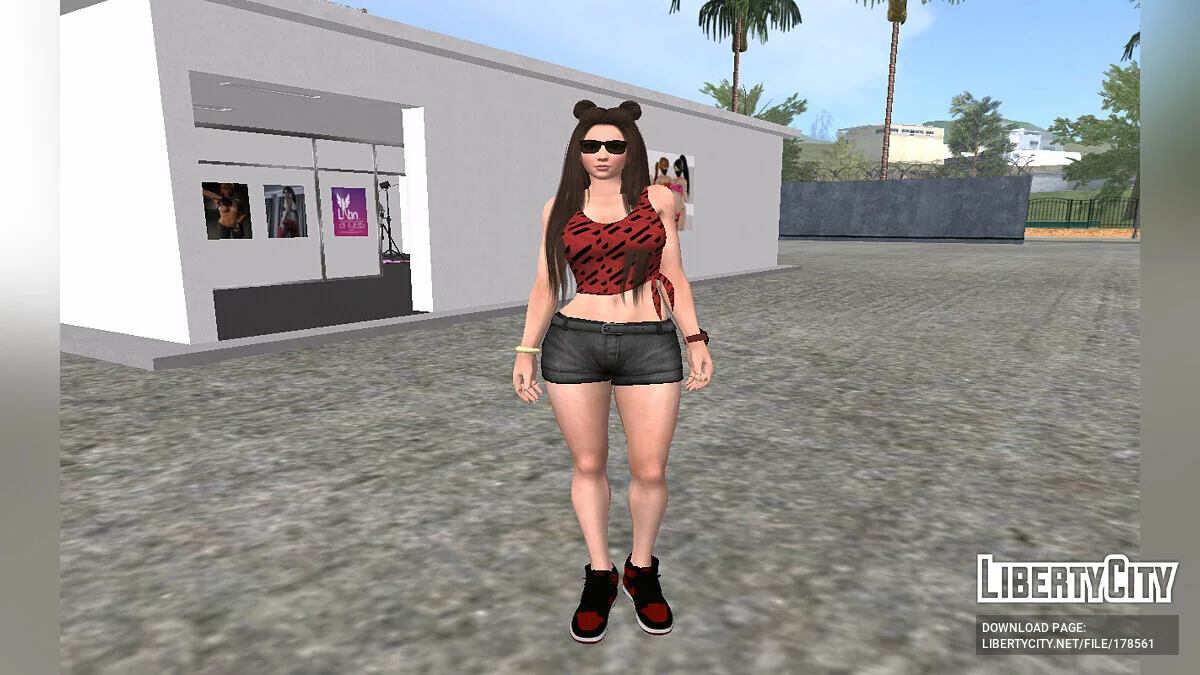 Mai Shiranui - DLC Aniversário Tecmo / GTA San Andreas