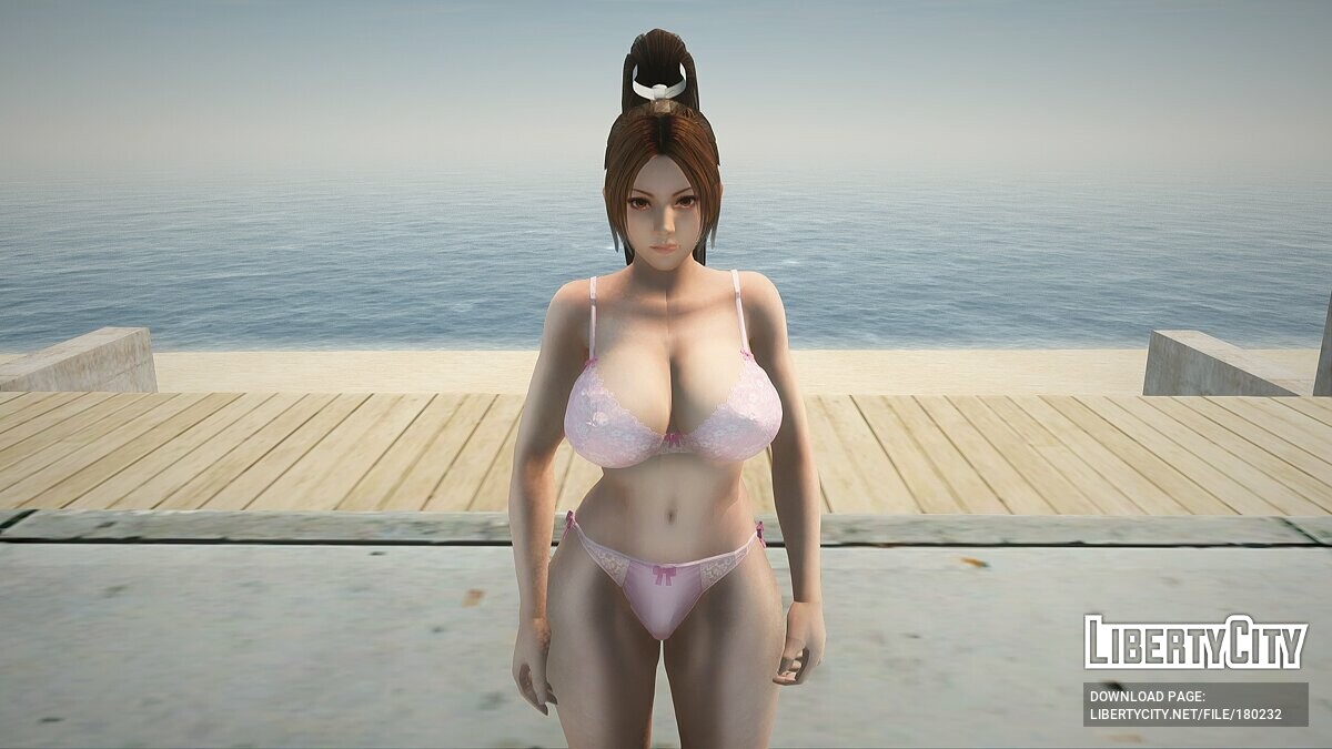 Download Mai Shiranui in bikini for GTA San Andreas