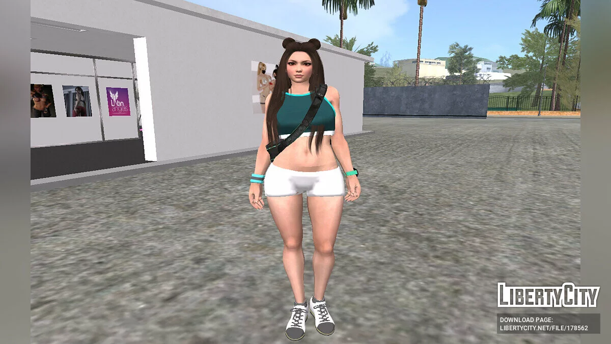 Mai Shiranui con traje de entrenamiento / GTA San Andreas