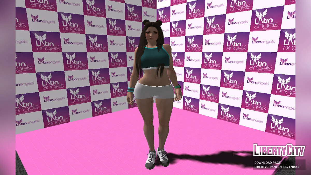 Mai Shiranui con traje de entrenamiento / GTA San Andreas