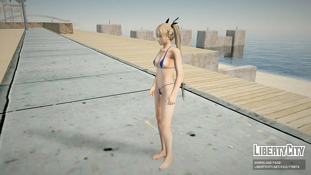 Мэри Роуз в бикини / GTA San Andreas