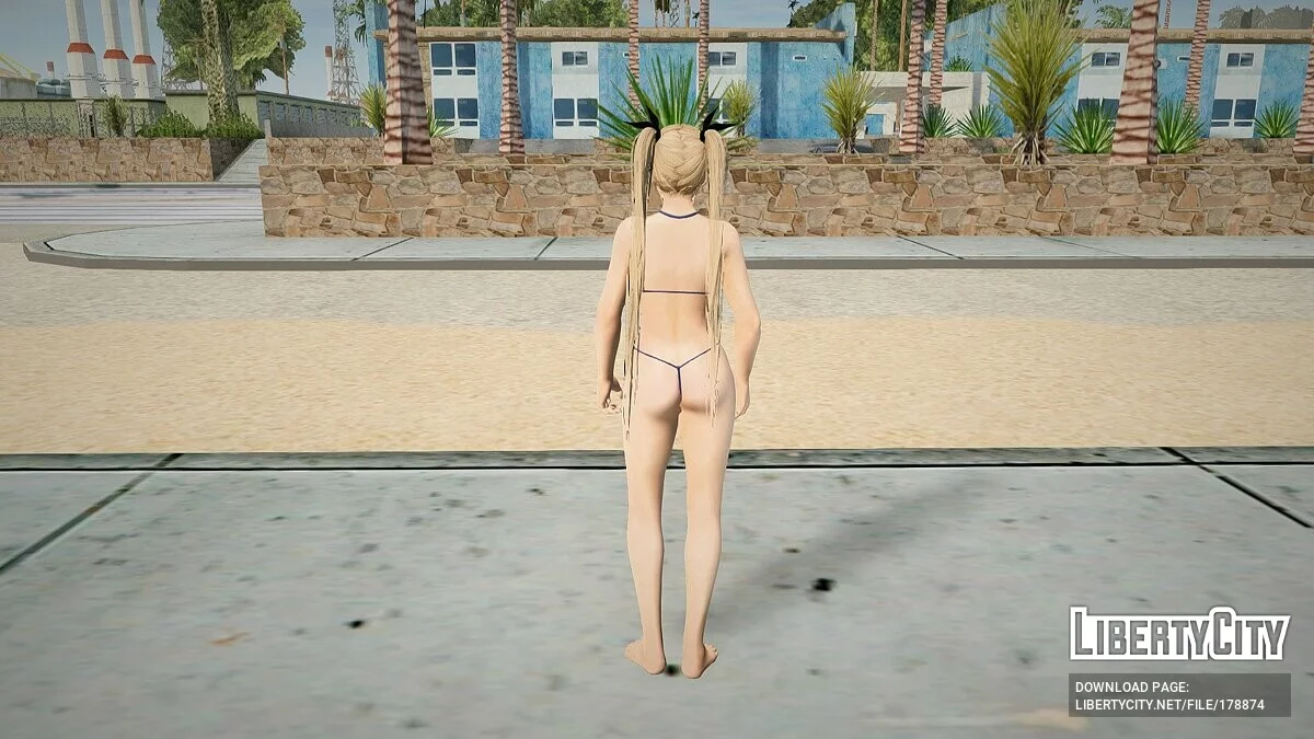 Мэри Роуз в бикини / GTA San Andreas