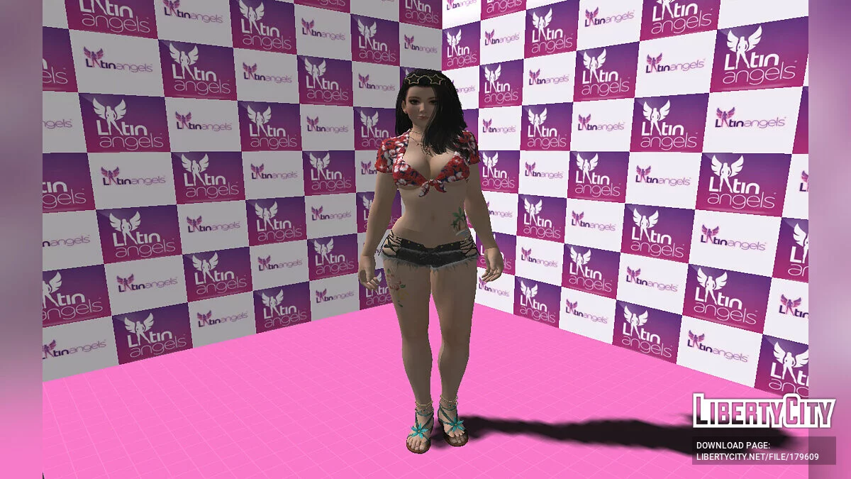 Momiji in a sexy outfit / GTA San Andreas