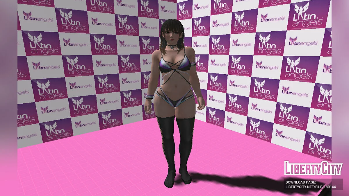 Nanami in underwear / GTA San Andreas
