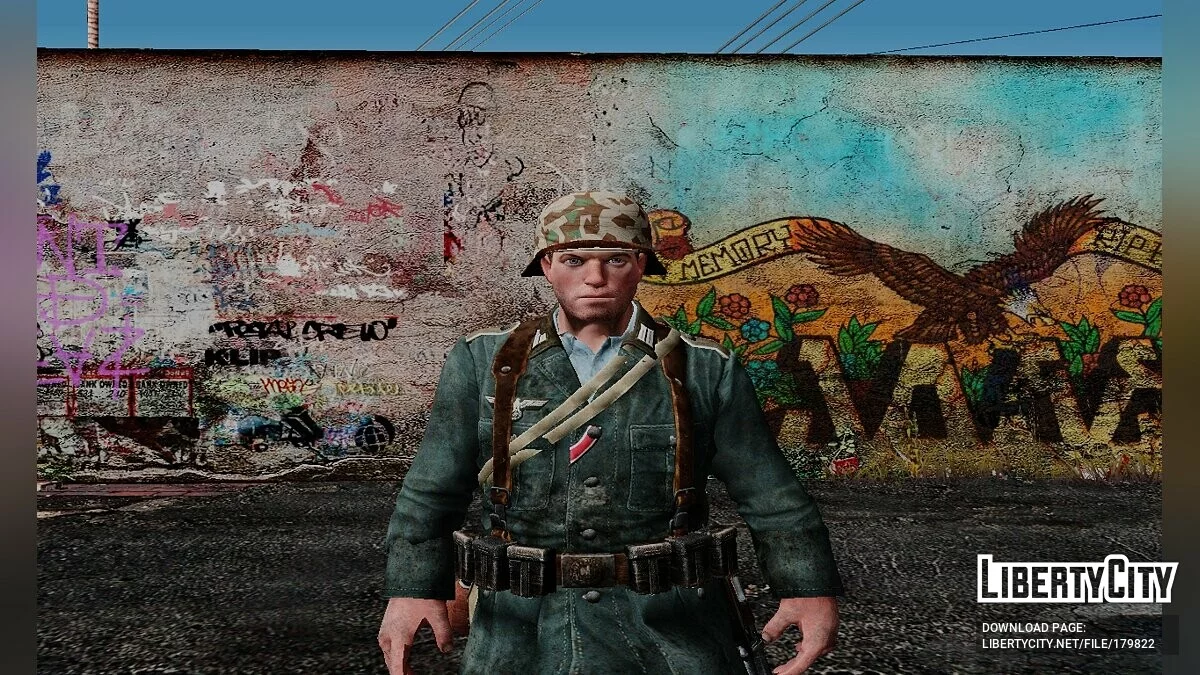 Німецькі солдати з Enemy Front / GTA San Andreas