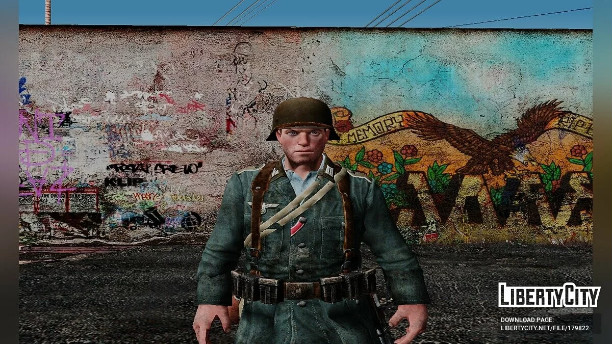 Німецькі солдати з Enemy Front / GTA San Andreas