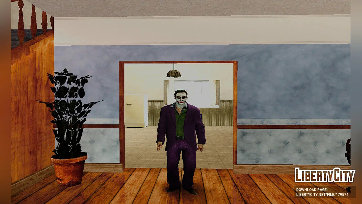 Nick dari Left 4 Dead 2 (Joker) / GTA San Andreas