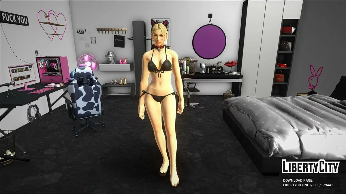 Nina Williams Cat Out / GTA San Andreas