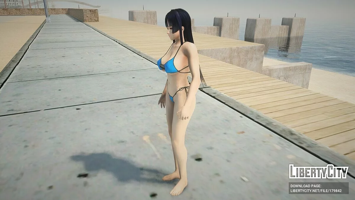 Ниотенгу в бикини / GTA San Andreas