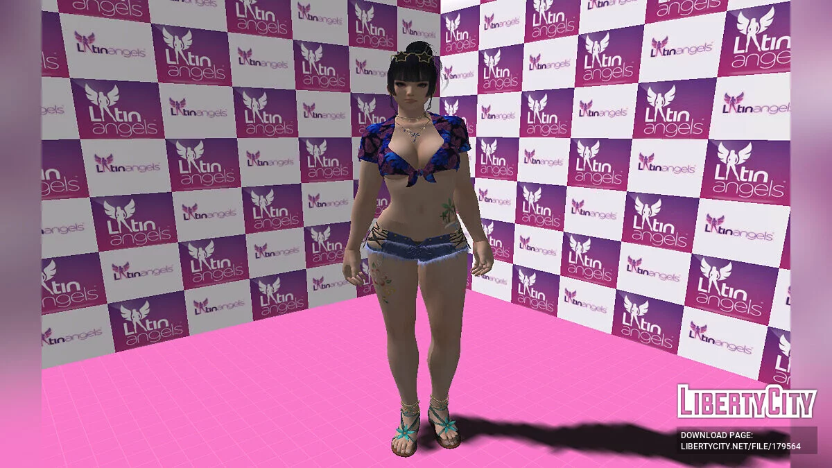Nyotengu em traje sexy / GTA San Andreas