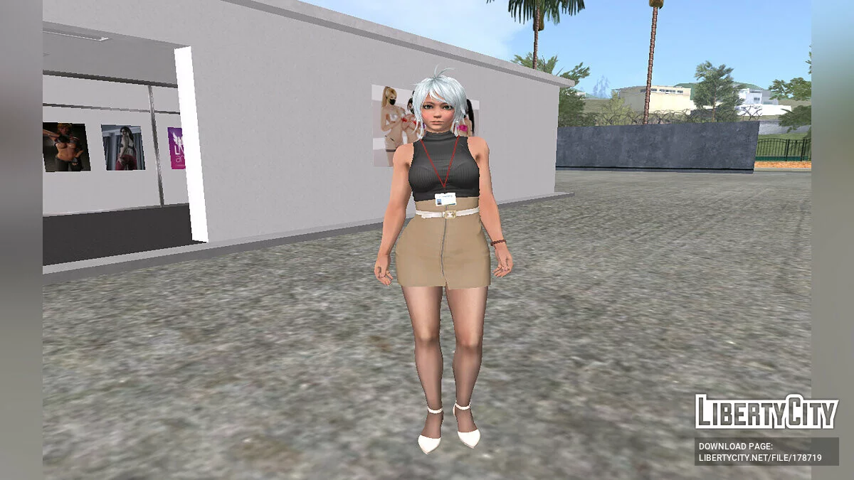 Patty em roupa de escritório / GTA San Andreas