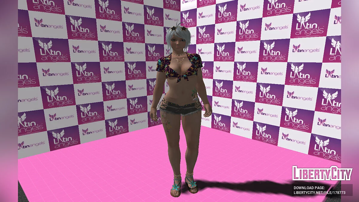Patty in a Sexy Outfit / GTA San Andreas