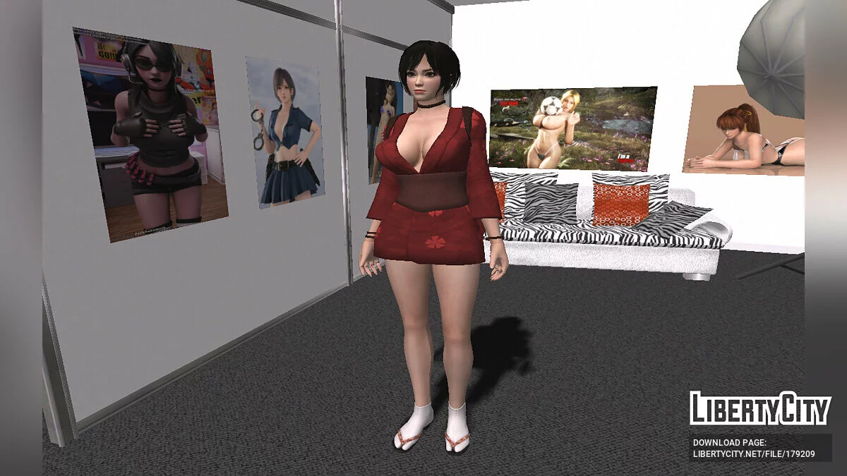 Red Ninja End Of Honor - Kurenai / GTA San Andreas