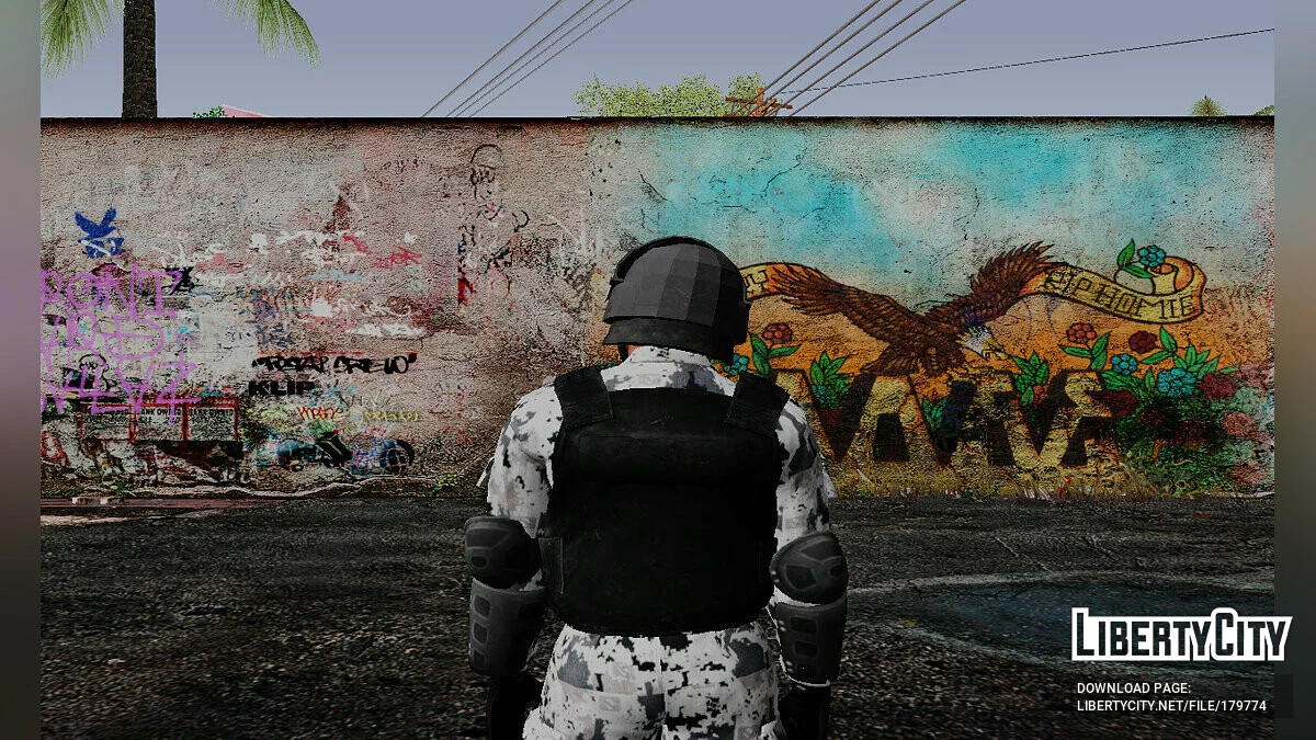 Riot Police Mexico / GTA San Andreas