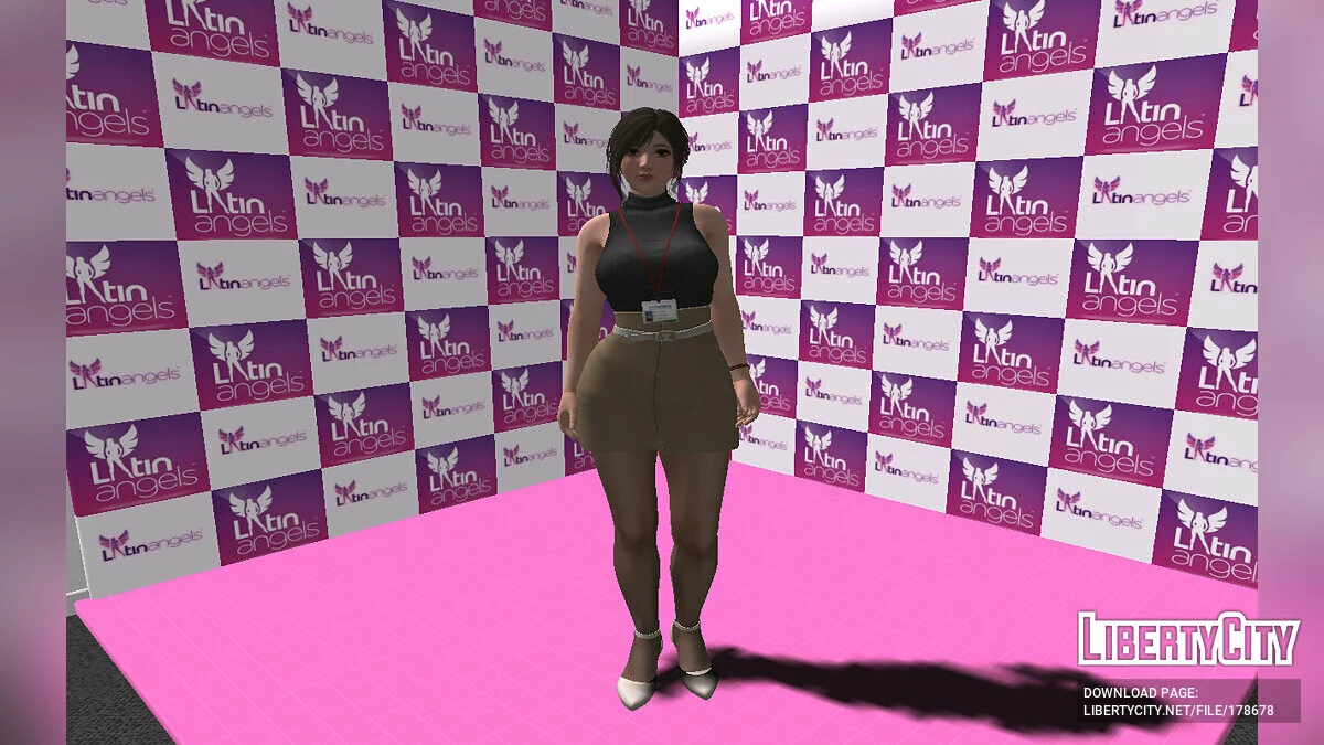 Sayuri dalam Pakaian Kantor / GTA San Andreas