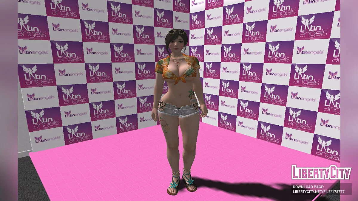 Sayuri in a sexy outfit / GTA San Andreas