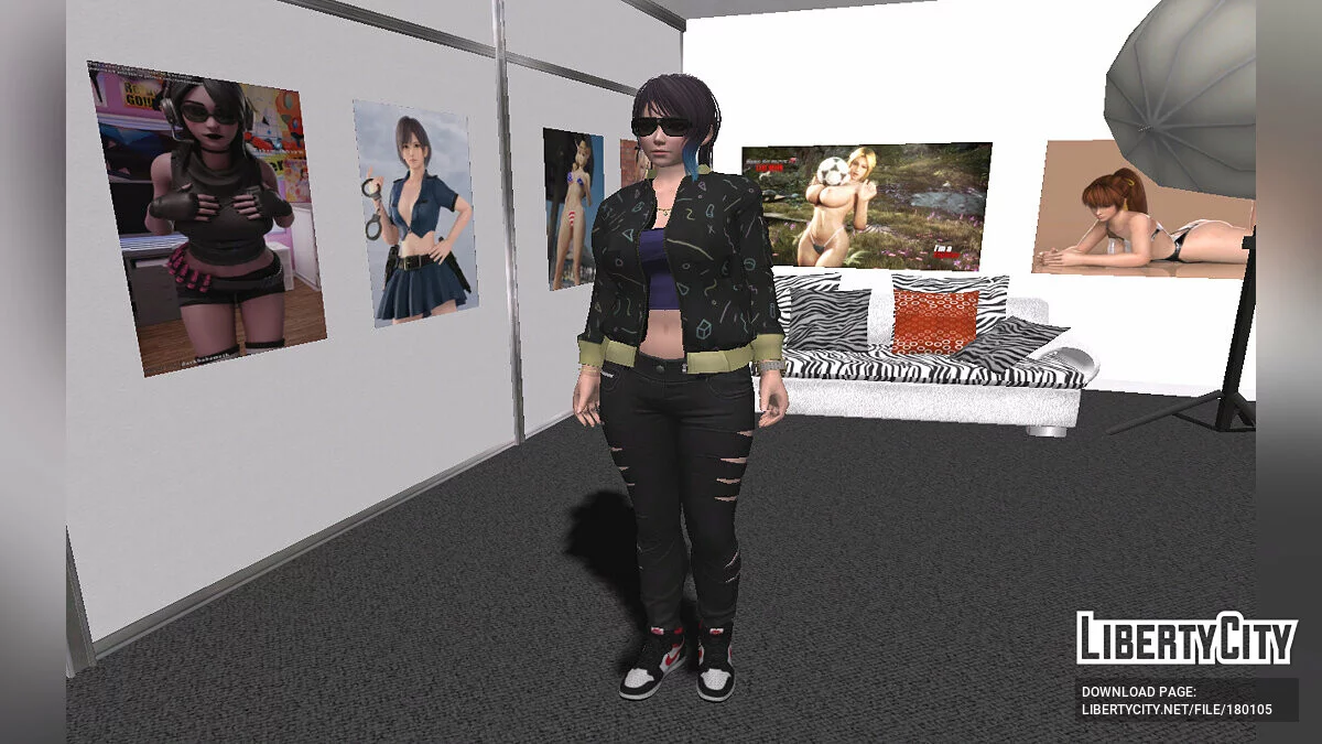Shandy - FC V2 Bomber Jacket / GTA San Andreas