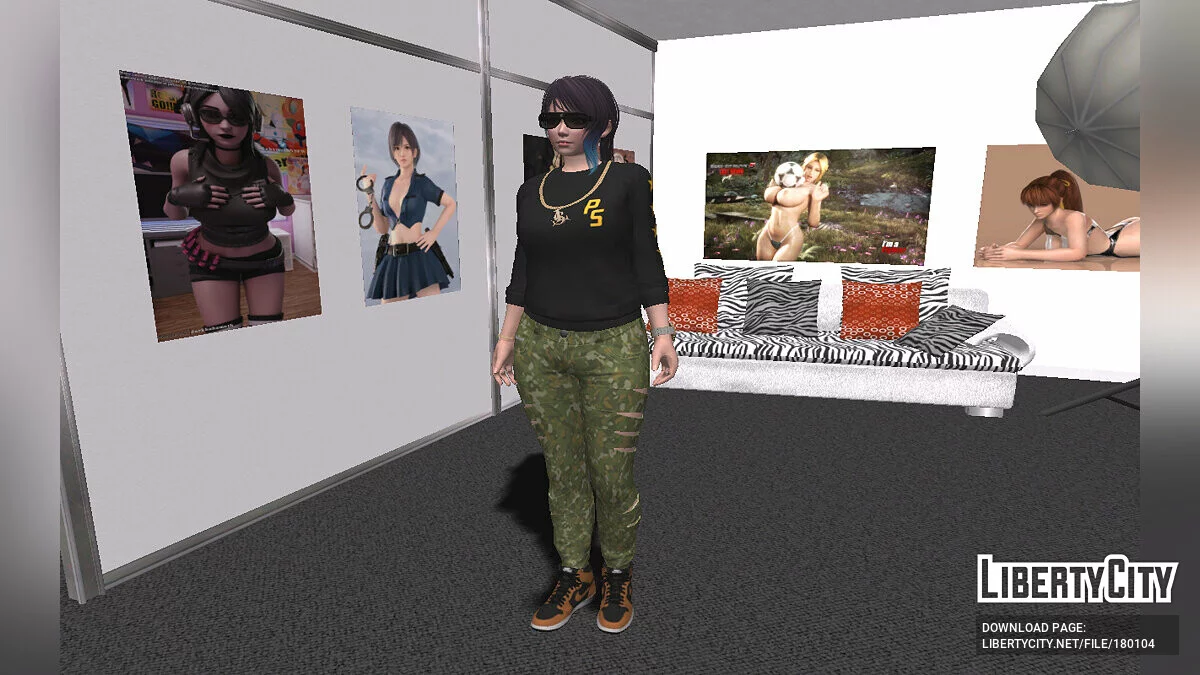Shandy - DLC The Criminal Enterprise outfit / GTA San Andreas