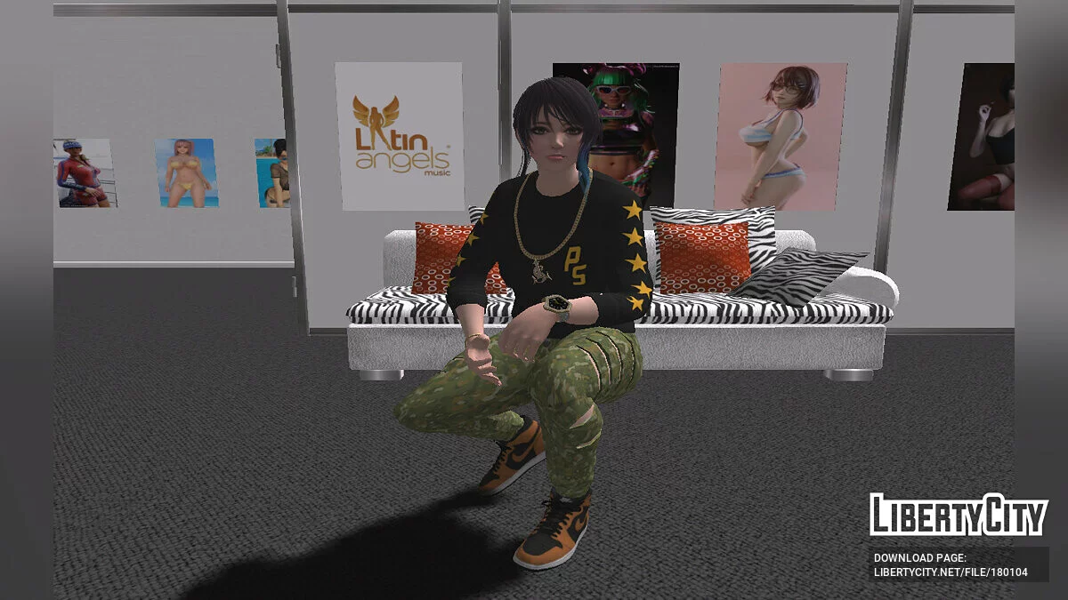 Shandy - DLC The Criminal Enterprise outfit / GTA San Andreas
