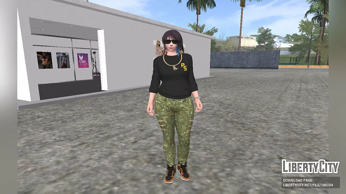 Shandy - DLC The Criminal Enterprise outfit / GTA San Andreas