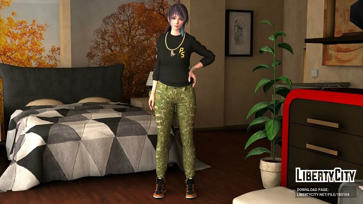 Shandy - DLC The Criminal Enterprise outfit / GTA San Andreas