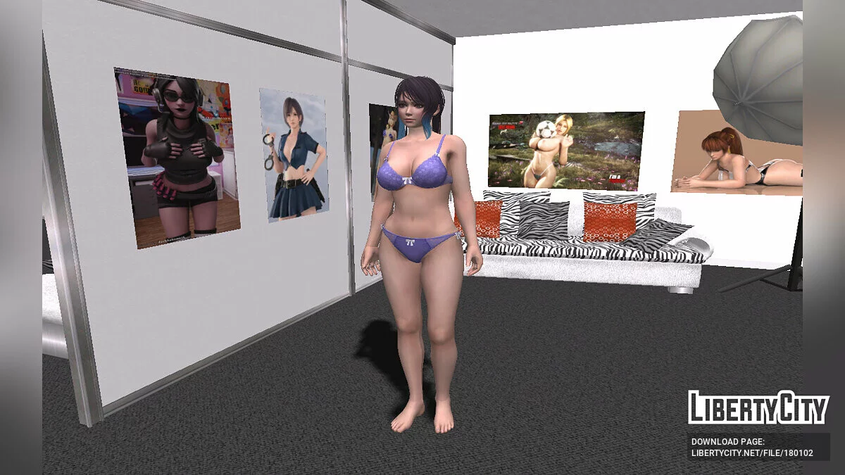 Shandy in a swimsuit / GTA San Andreas