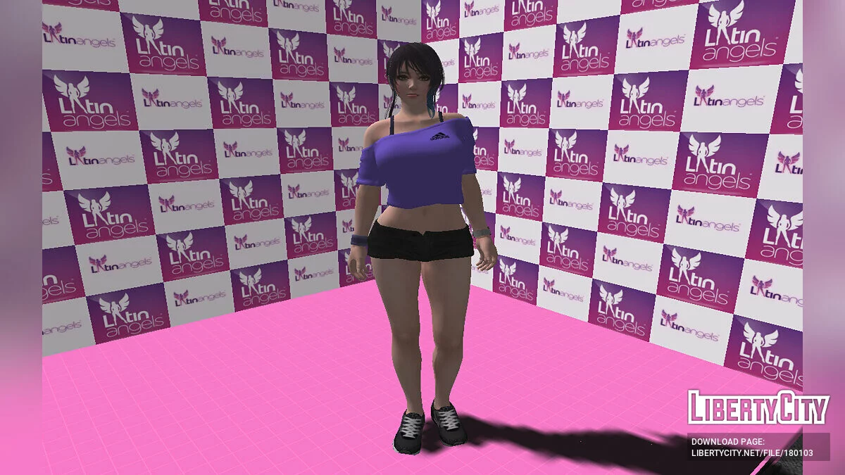 Shandy in Adidas training outfit / GTA San Andreas