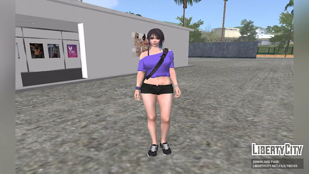 Shandy in Adidas training outfit / GTA San Andreas