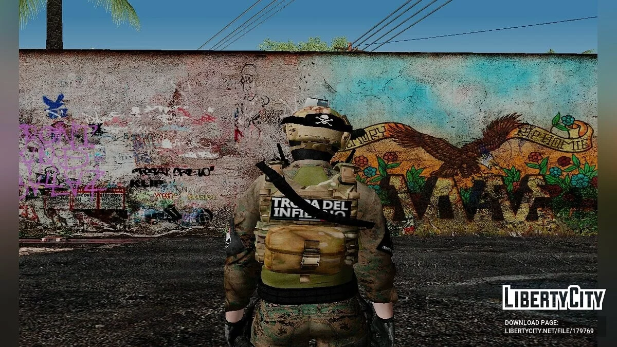 Hitman from the Inferno squad / GTA San Andreas