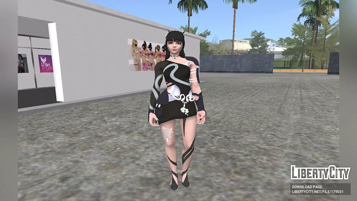 Slayer Charlotte de Fortnite / GTA San Andreas