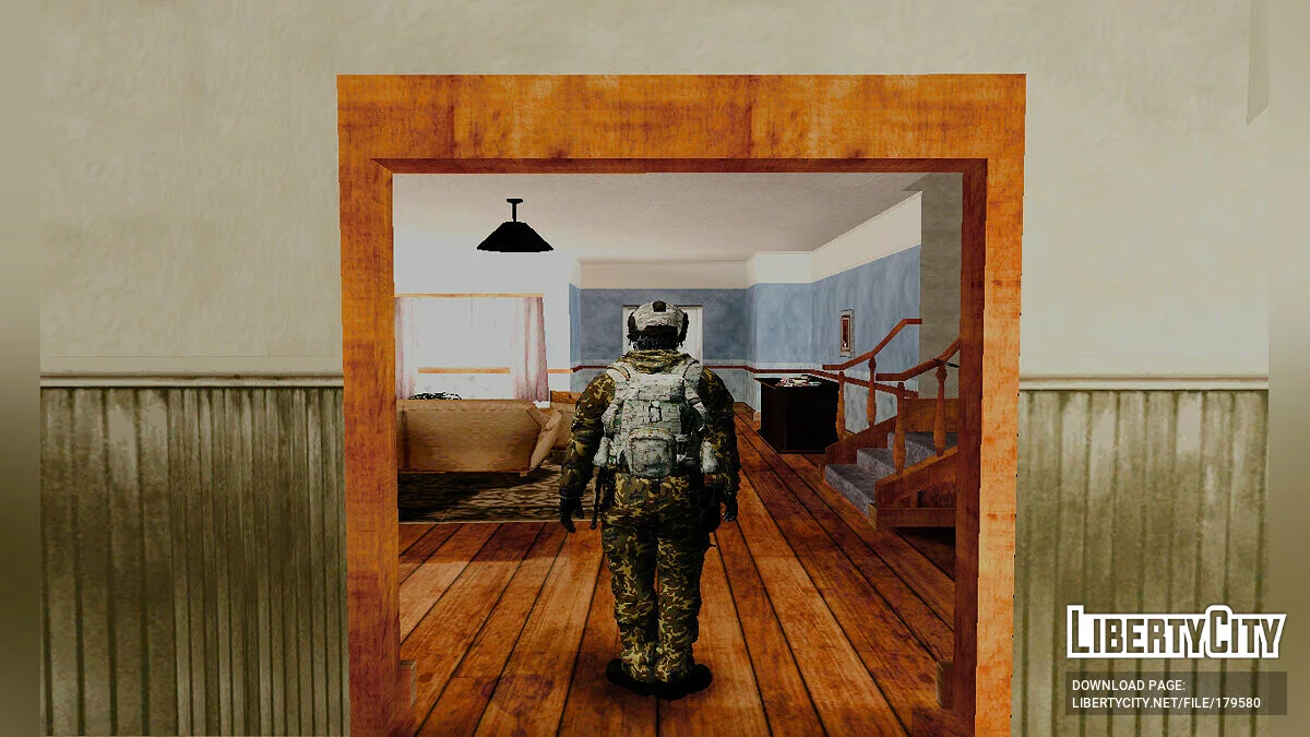 Солдат из Secretaría de la Defensa Nacional / GTA San Andreas