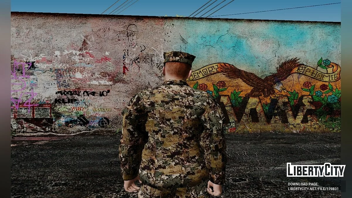 Tentara Angkatan Laut Meksiko (Seragam Sehari-hari) / GTA San Andreas