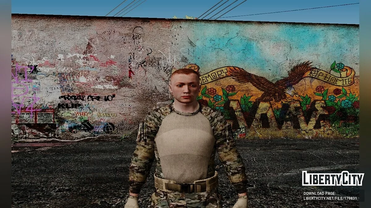 Tentara Angkatan Laut Meksiko (Seragam Sehari-hari) / GTA San Andreas