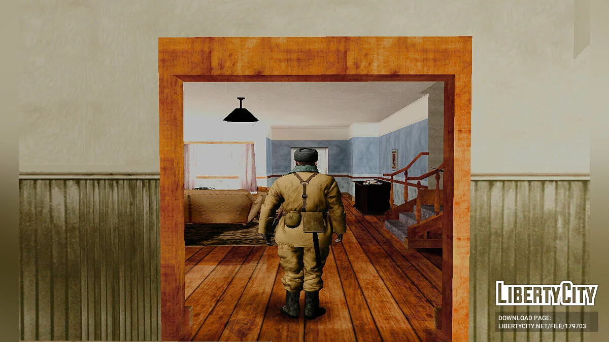 Sowjetsoldat in Winteruniform / GTA San Andreas