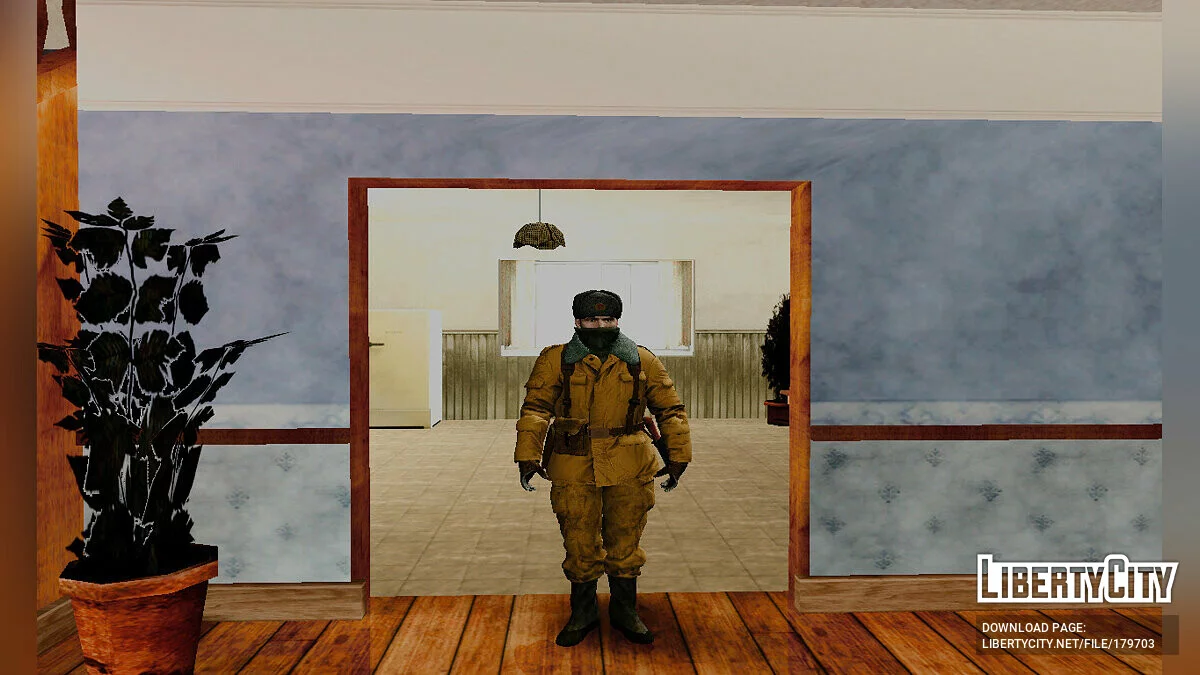 Sowjetsoldat in Winteruniform / GTA San Andreas
