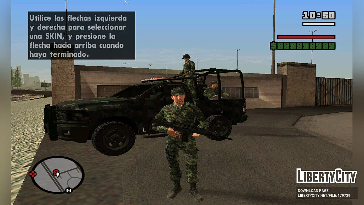 Ejército Mexicano / GTA San Andreas