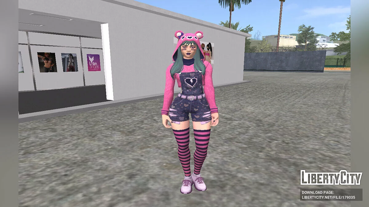 Syd from Fortnite / GTA San Andreas