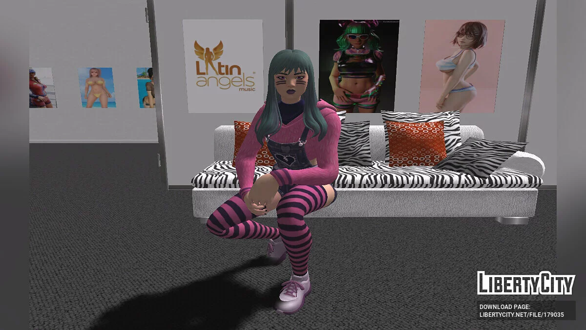 Syd from Fortnite / GTA San Andreas