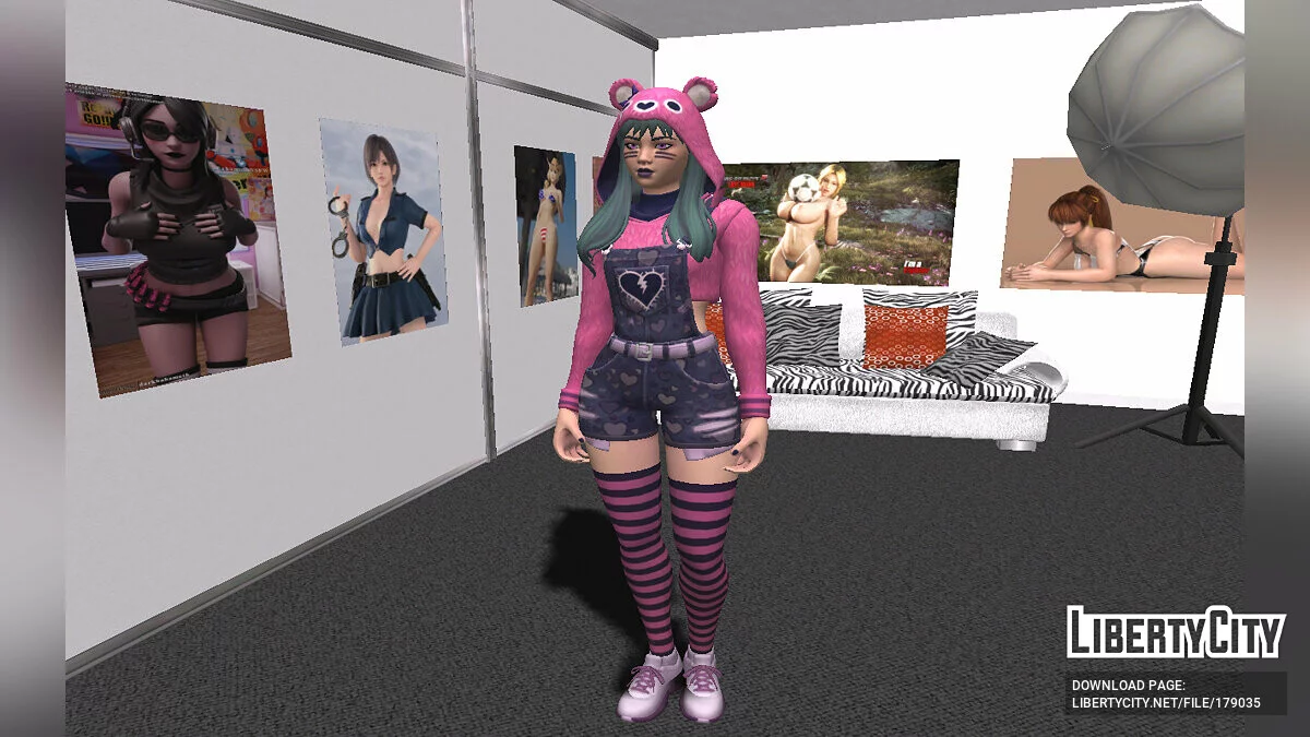 Syd from Fortnite / GTA San Andreas