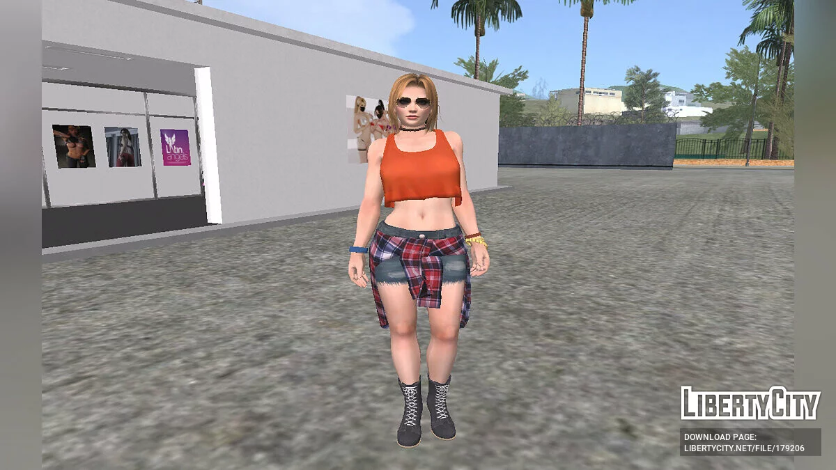 Тіна Армстронг - костюм 5 DOA6 / GTA San Andreas